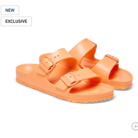 Brand new Birkinstock Eva sandals in papaya - Picture 2 of 3